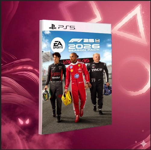 DLC F1 25 – PACOTE DA TEMPORADA 2026 Ps5 Mídia Digital