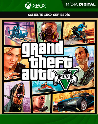 GTA V 5 XBOX ONE E XBOX SERIES X|S