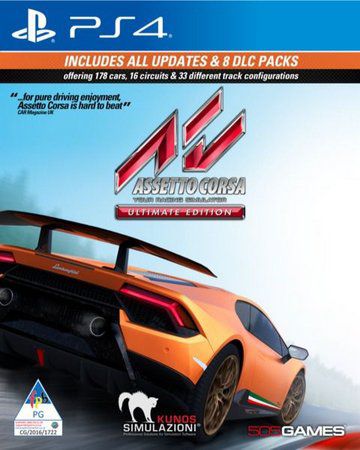 Assetto Corsa Ultimate Editon Ps4 Mídia Digital