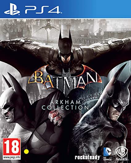 Batman: Arkham Collection Ps4 Mídia Digital