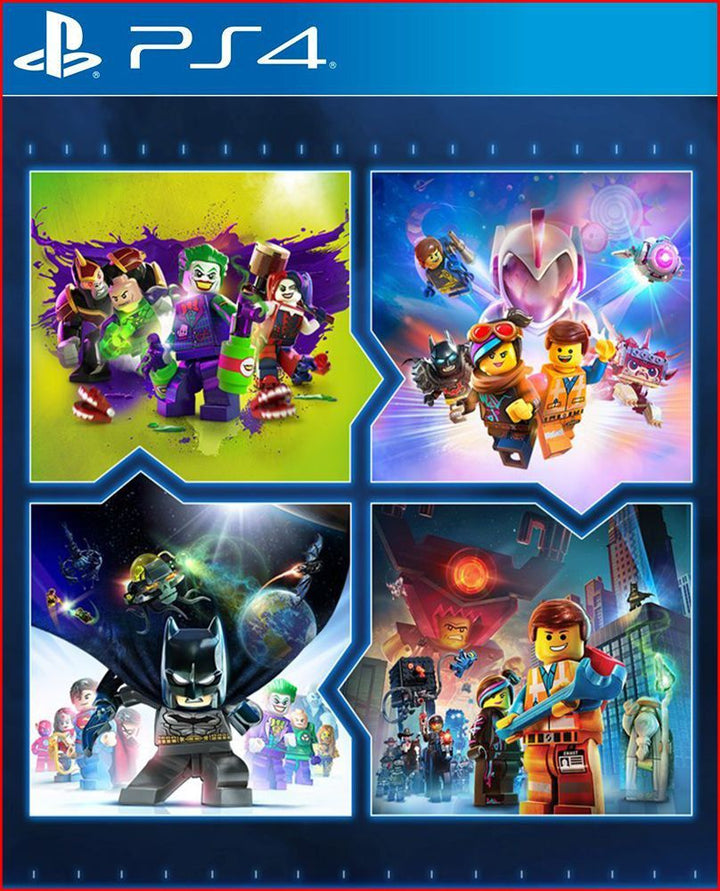 Conjunto de Jogos LEGO® PS4 MÍDIA DIGITAL