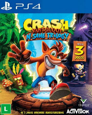 Crash Bandicoot™ N. Sane Trilogy PS4 Midia digital