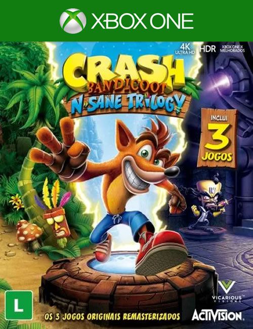 Crash Bandicoot N. Sane Trilogy XBOX ONE - XBOX SERIES X|S MÍDIA DIGITAL