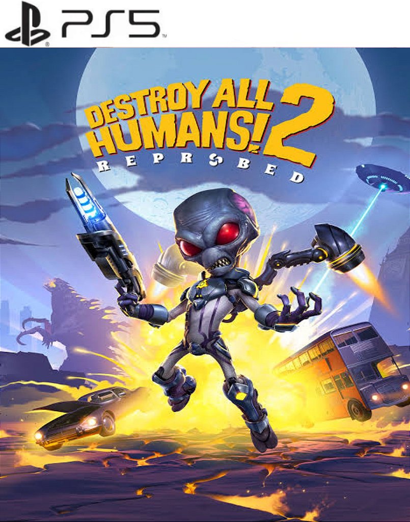 Destroy All Humans! 2 - Reprobed | Mídia Digital Ps5