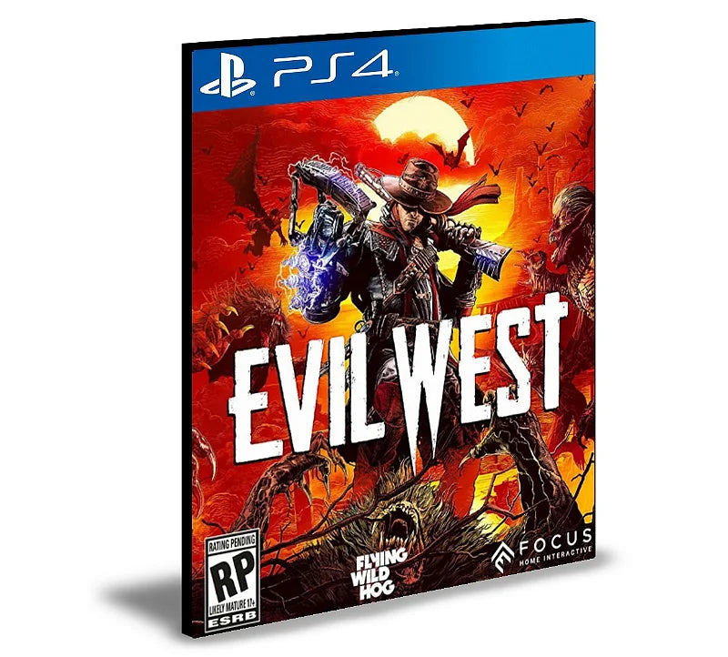Evil West PS4 Midia Digital