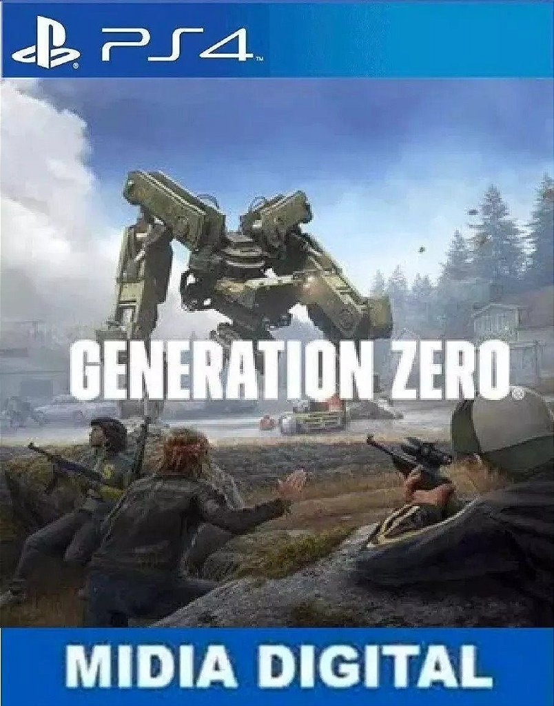 Generation Zero Ps4 Mídia Digital