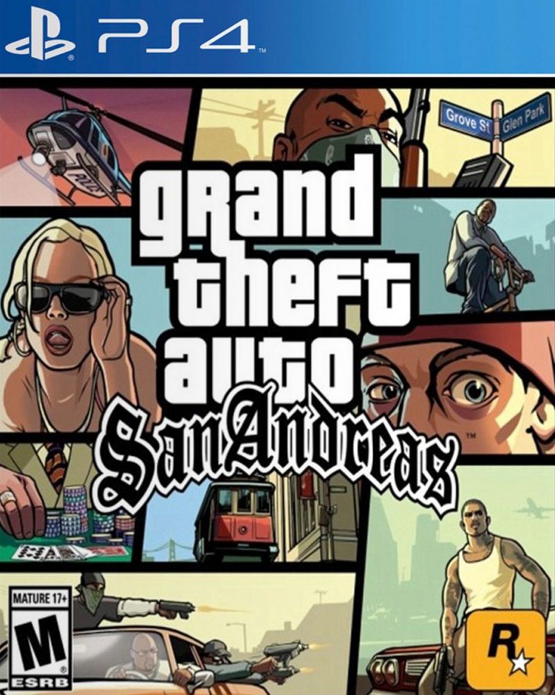 Grand Theft Auto: San Andreas® PS4 PSN MÍDIA DIGITAL