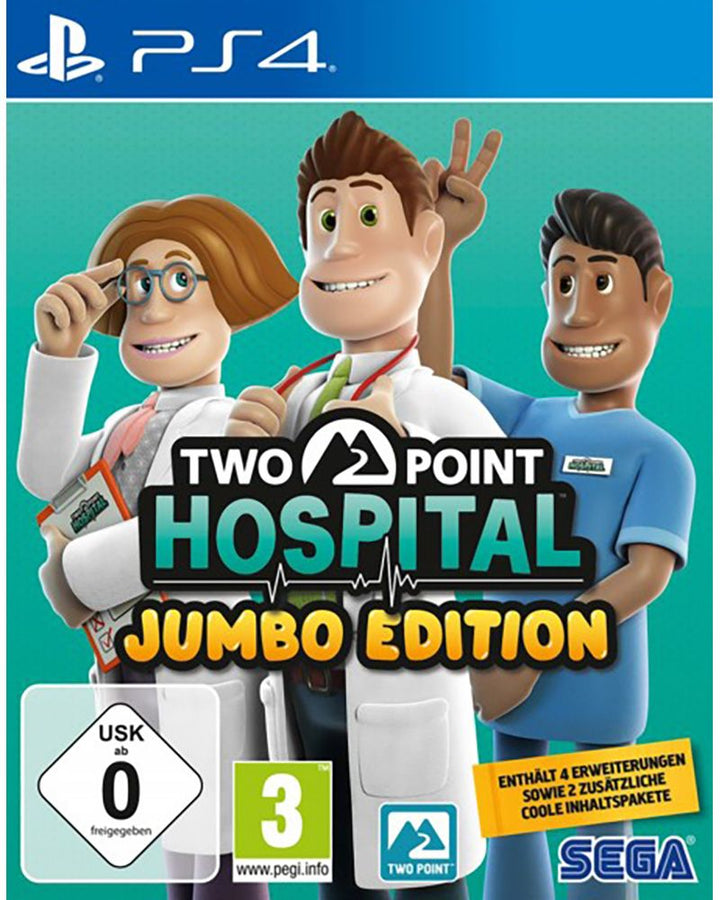 TWO POINT HOSPITAL: JUMBO EDITION PS4 Midia Digital