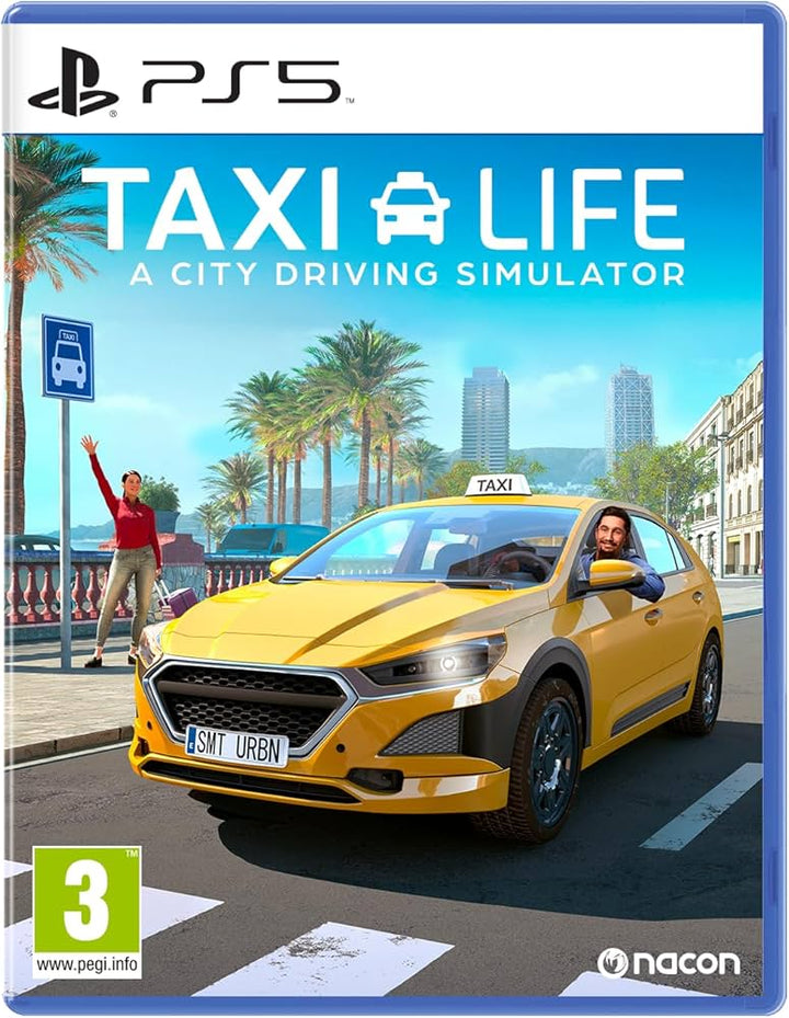 Taxi Life: A City Driving Simulator PS5 Midia Digital