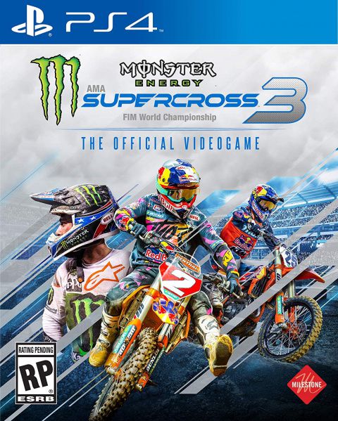 Monster Energy Supercross The Official Videogame 3 Ps4 Mídia Digital