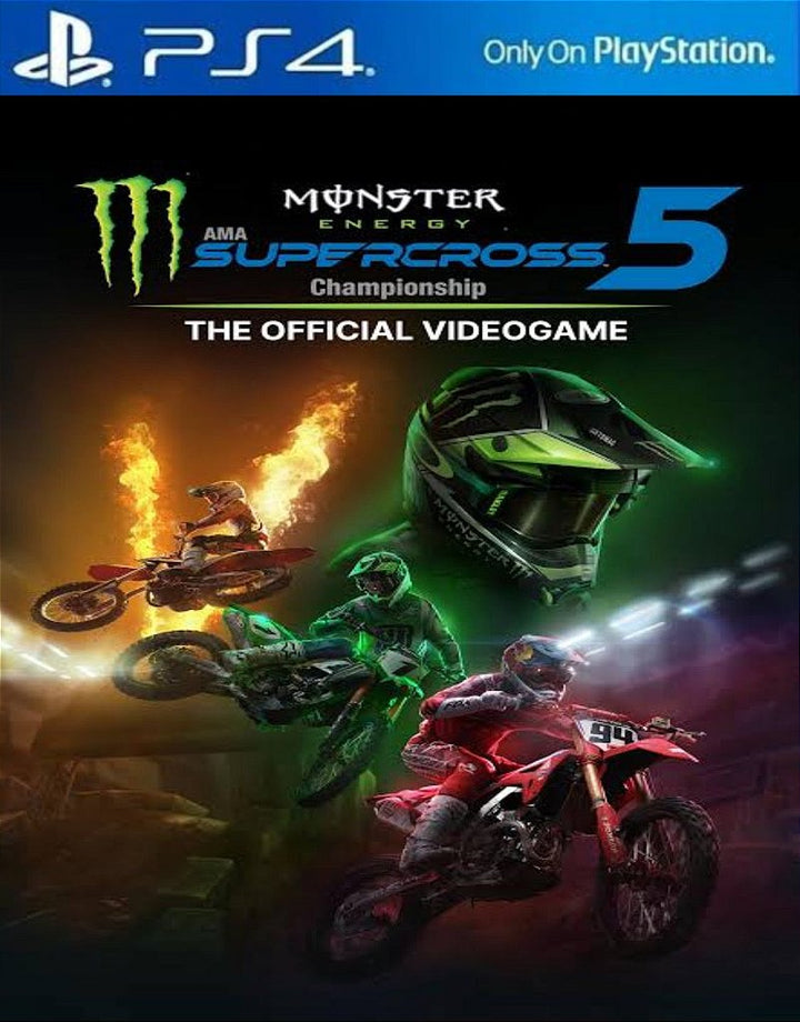 Monster Energy Supercross - The Official Videogame 5 PS4