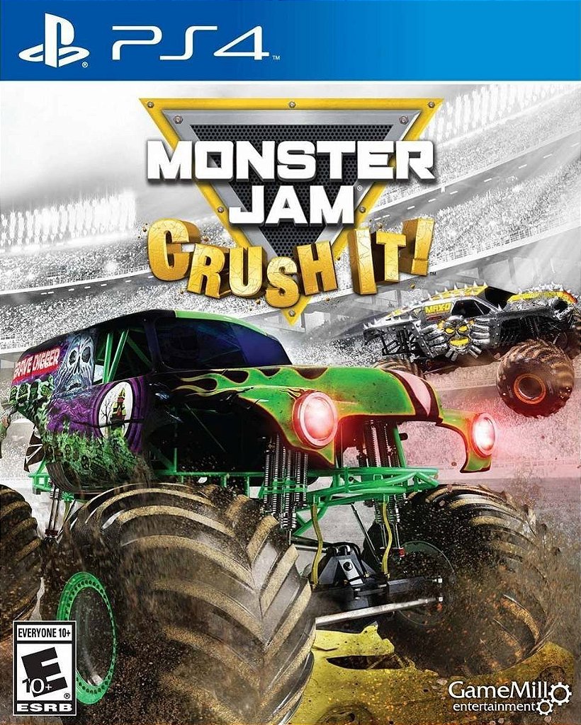 Monster Jam: Crush It! Ps4 Mídia Digital Promoção