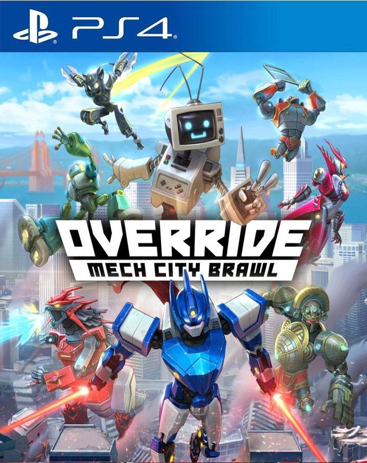 Override: Mech City Brawl PS4 MIDIA DIGITAL