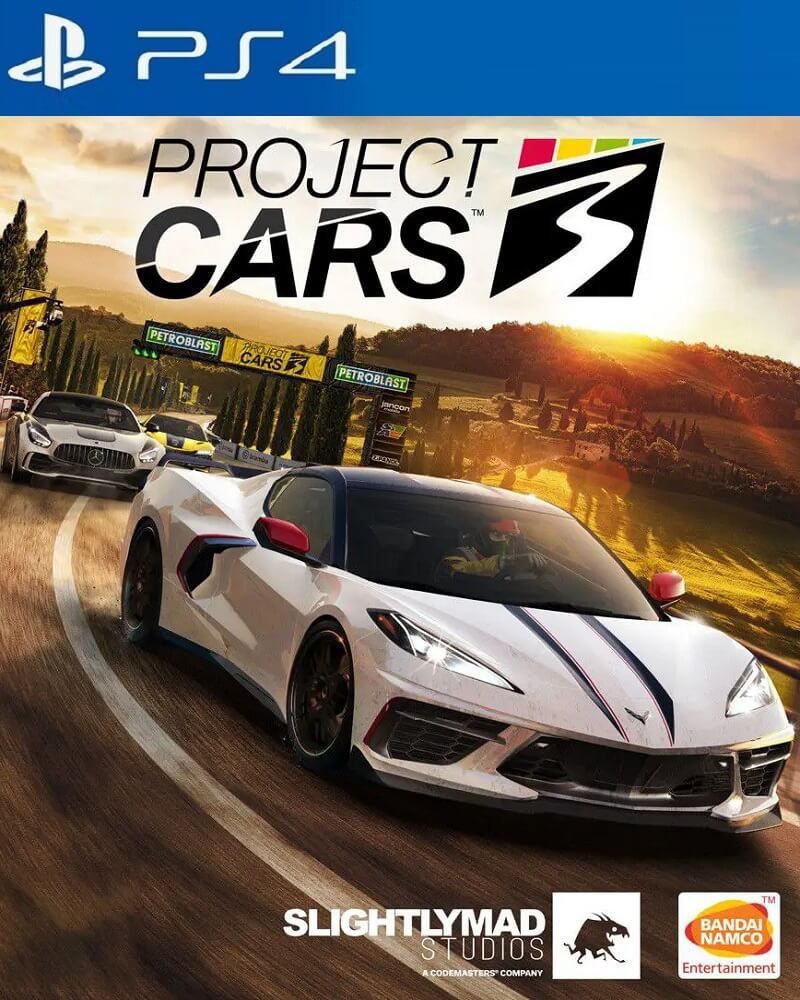Project CARS 3 PS4 midia digital