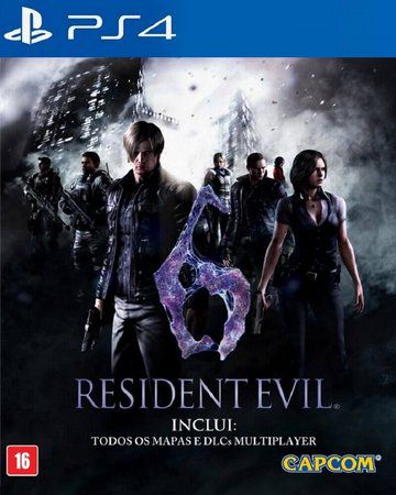 Resident Evil 6 PS4 MIDIA DIGITAL