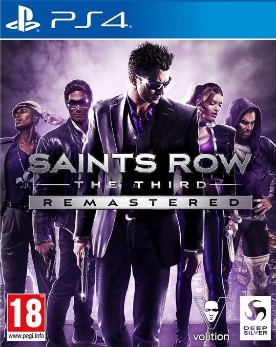 Saints Row: The Third Remastered PS4 midia digital