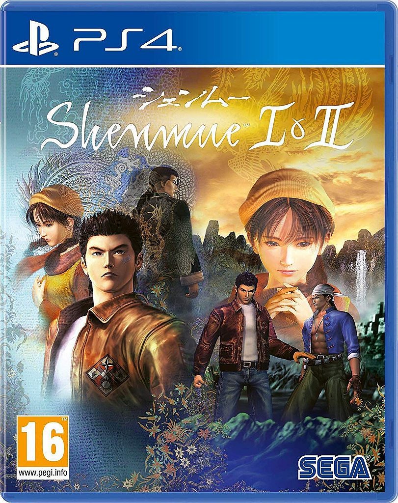 Shenmue I & II Ps4 PS5 Mídia Digital