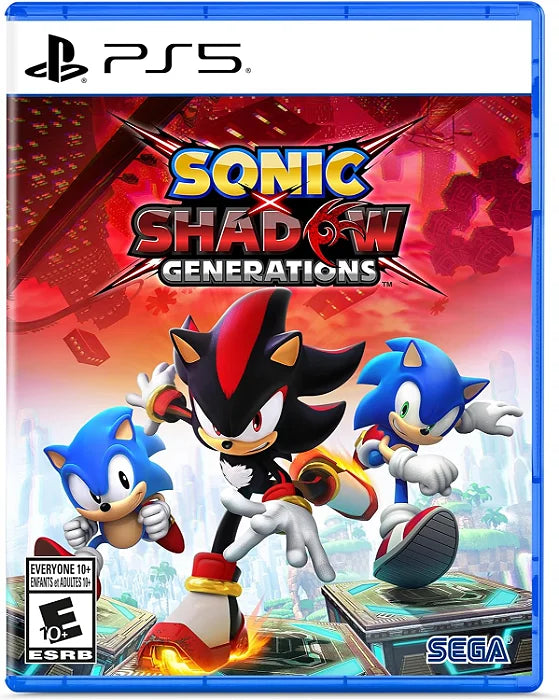 SONIC X SHADOW GENERATIONS PS5 Midia Digital