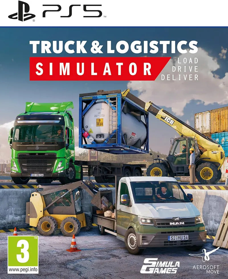 Truck and Logistics Simulator PS5 Midia Digital