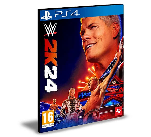 WWE 2K24 PS4 Midia Digital