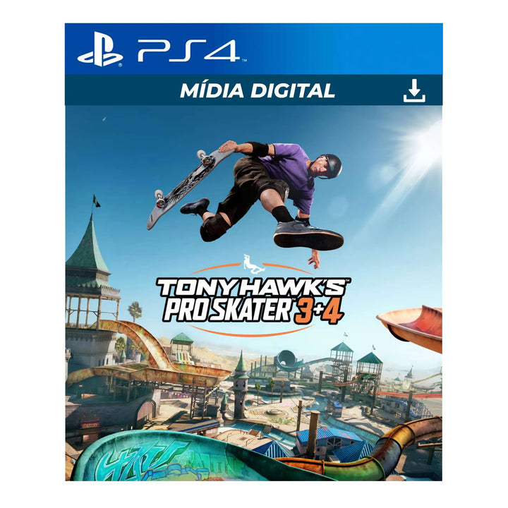 Tony Hawk's™ Pro Skater™ 3 + 4 PS4 Midia Digital