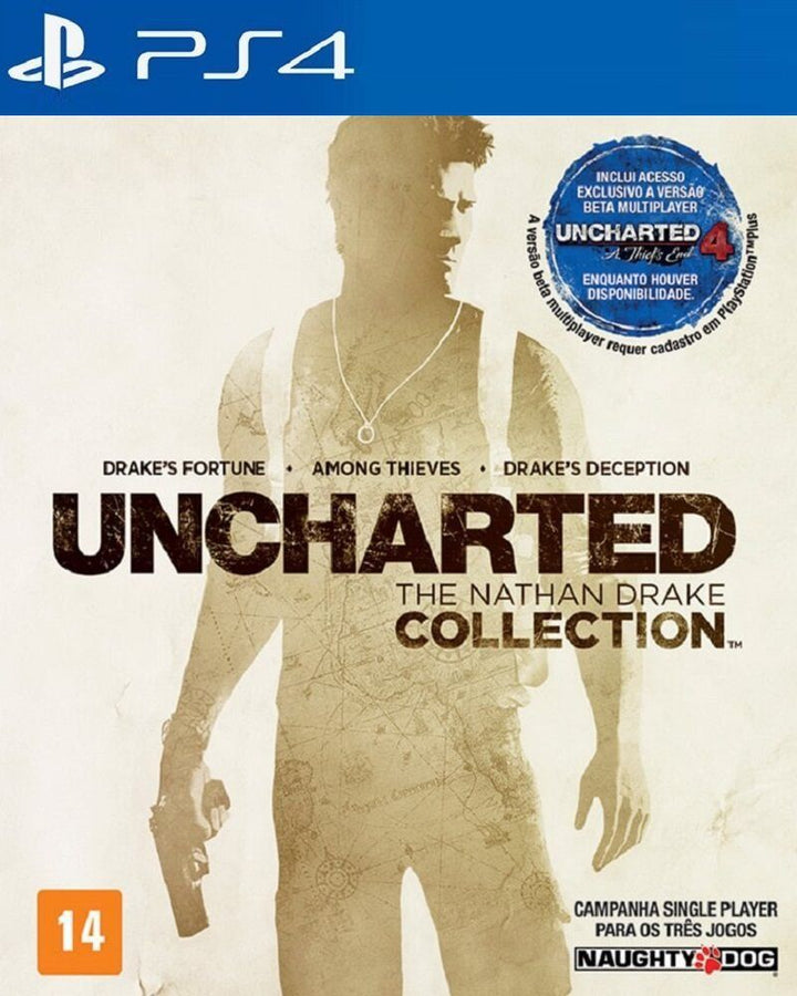 UNCHARTED The Nathan Drake Collection Ps4 Mídia Digital