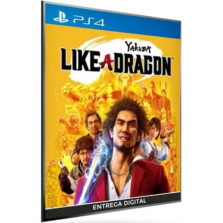 Yakuza: Like a Dragon Day Ichi Edition Ps4 Mídia Digital
